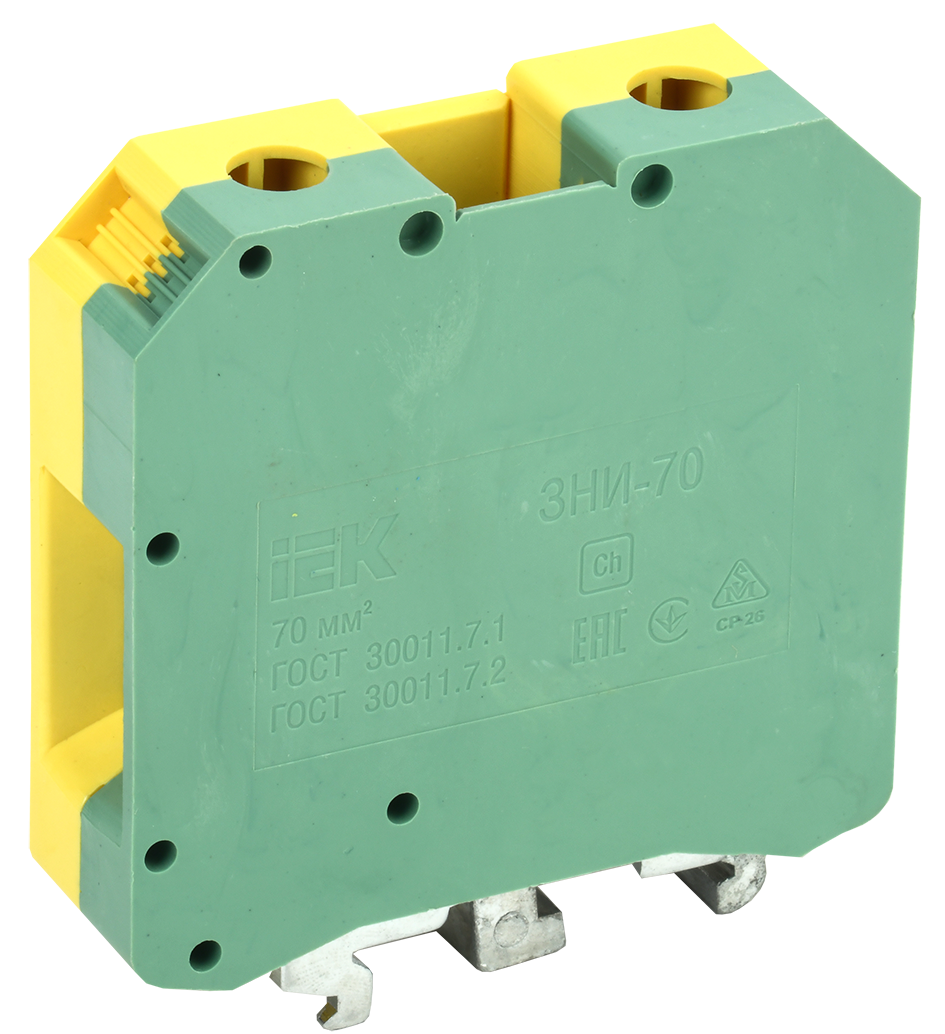 Зажим наборный ЗНИ-70PEN 70мм2 (JXB-земля) IEK YZN20-070-K52