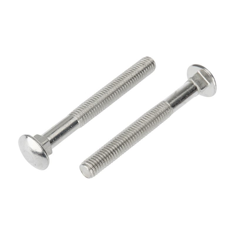 Болт мебельный KRANZ DIN 603, 8х70,  пакет (2шт.) 1301-0870-4