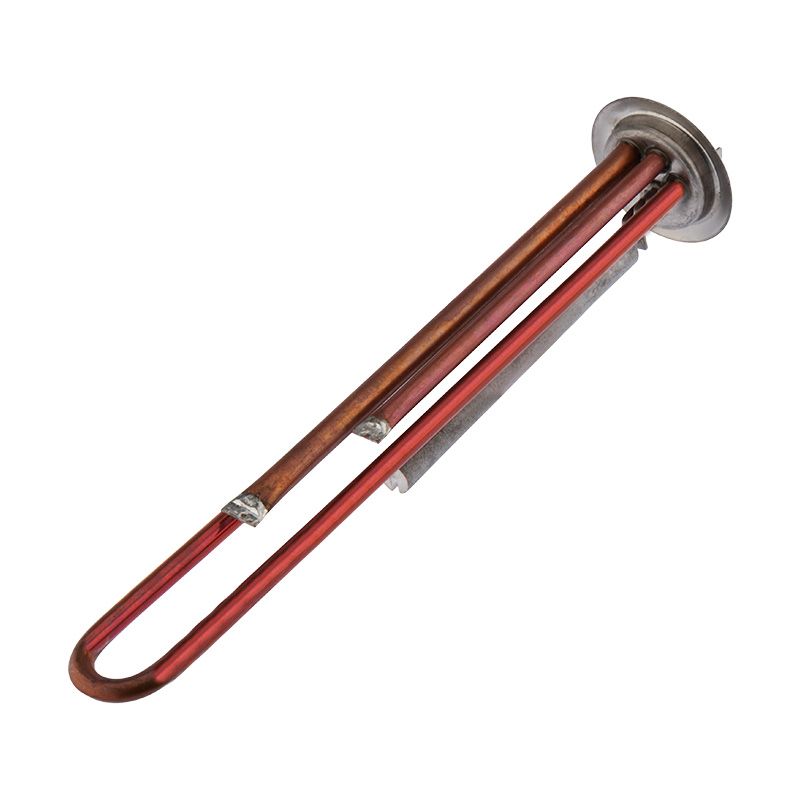 Нагревательный элемент для бойлера ТЭН RF64 1,3 кВт, фланец 64 мм, медь, клеммы под разъем, L295мм, 220V + анод М4 REXANT 70-0356