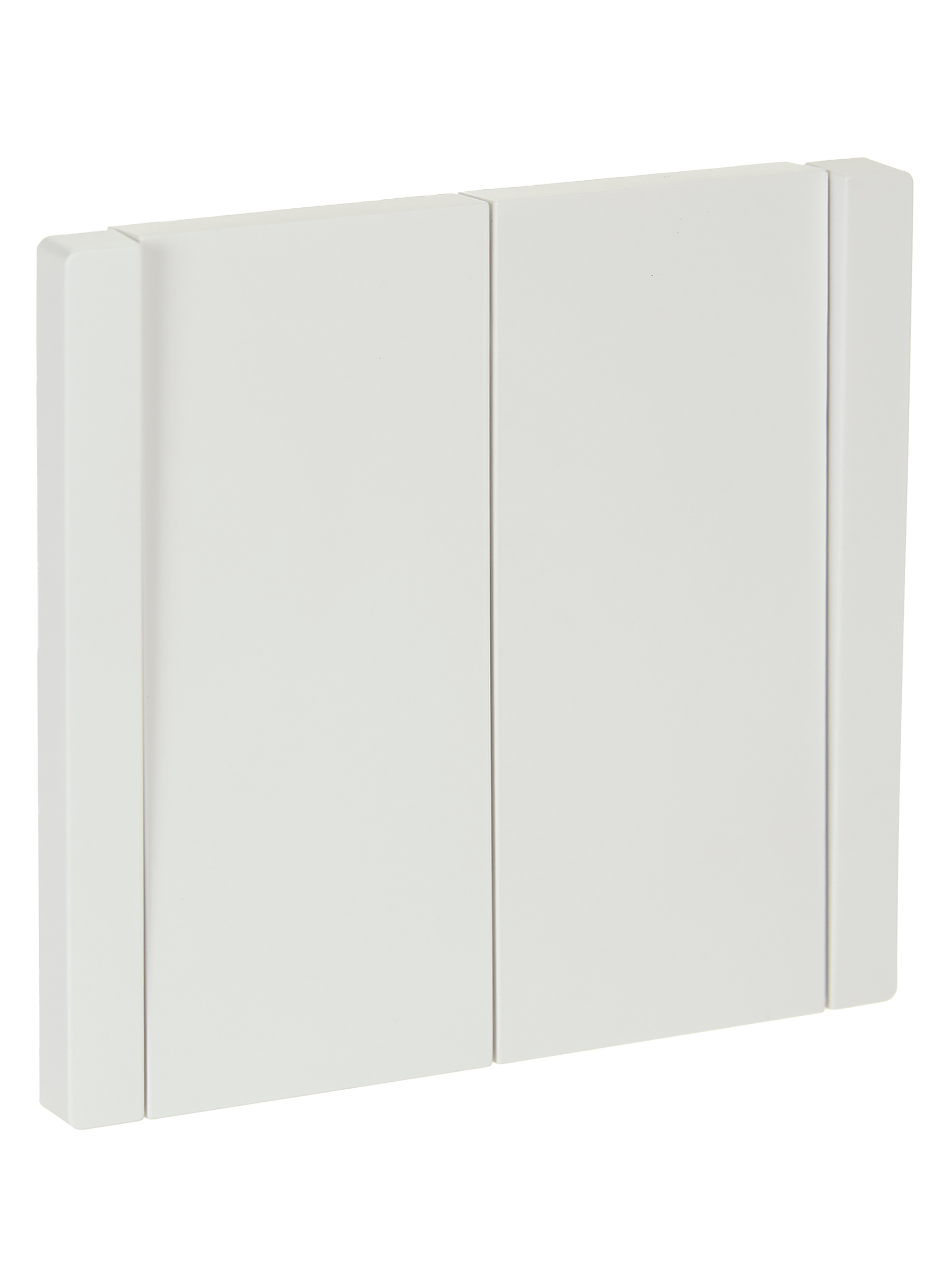 FORTE&PIANO Выключатель 2-клавишный 10А FP205 белый IEK FP-V20-0-10-1-K01