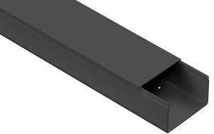 Кабель-канал магистральный 100х60 ЭЛЕКОР черный (8м) IEK EL-KK10-100-060-1-K02