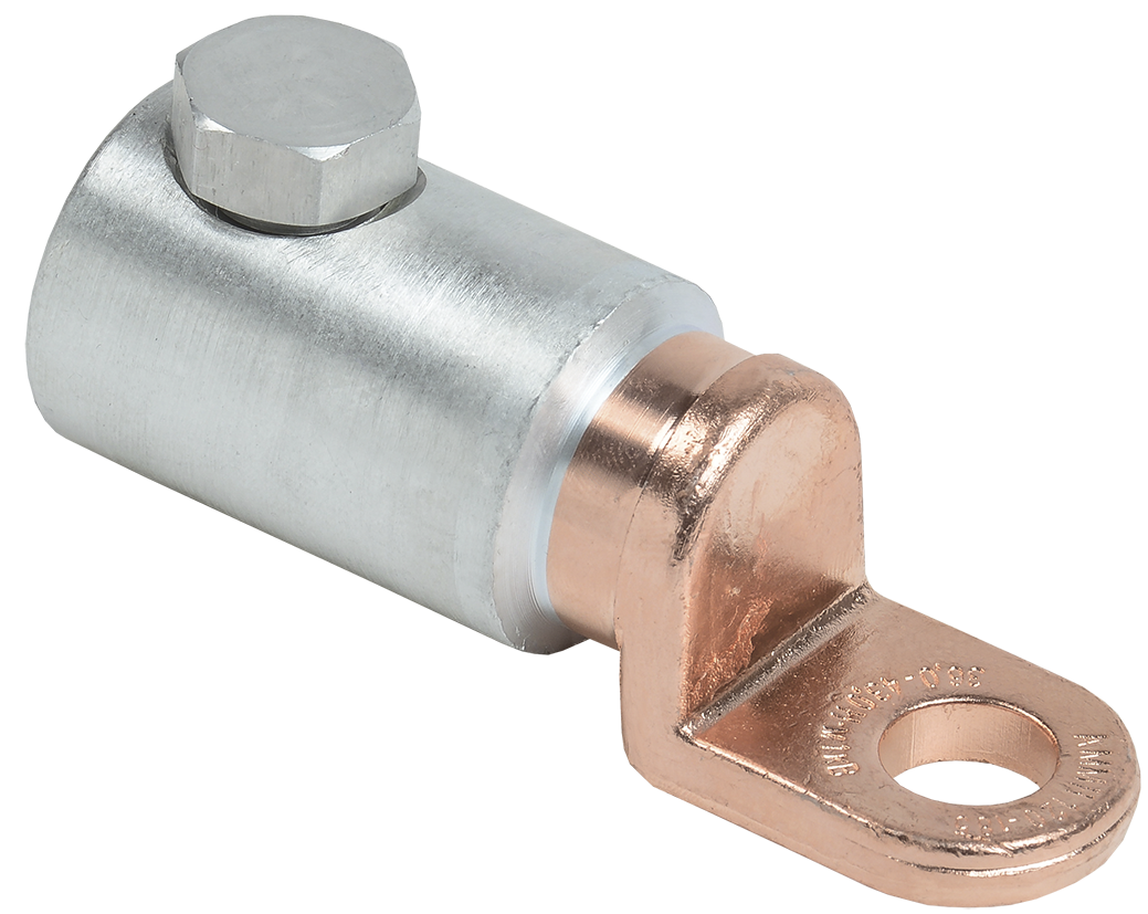 Медно-алюминиевый механический наконечник со срывными болтами АММН 120-185 до 1кВ IEK UZA-28-S120-S185-21