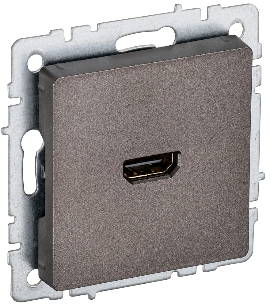 BRITE Розетка HDMI РHDMI-0-БрТБ темная бронза IEK BR-H10-K45