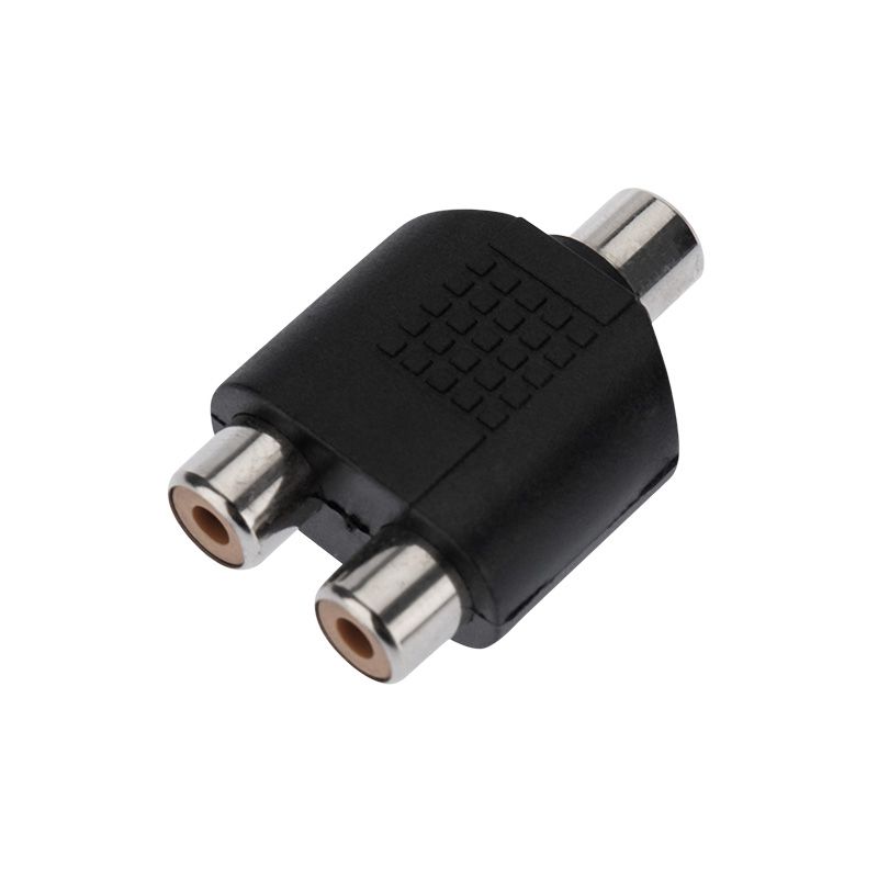 Переходник 1 гнездо RCA - 2 гнезда RCA REXANT - Фото 2