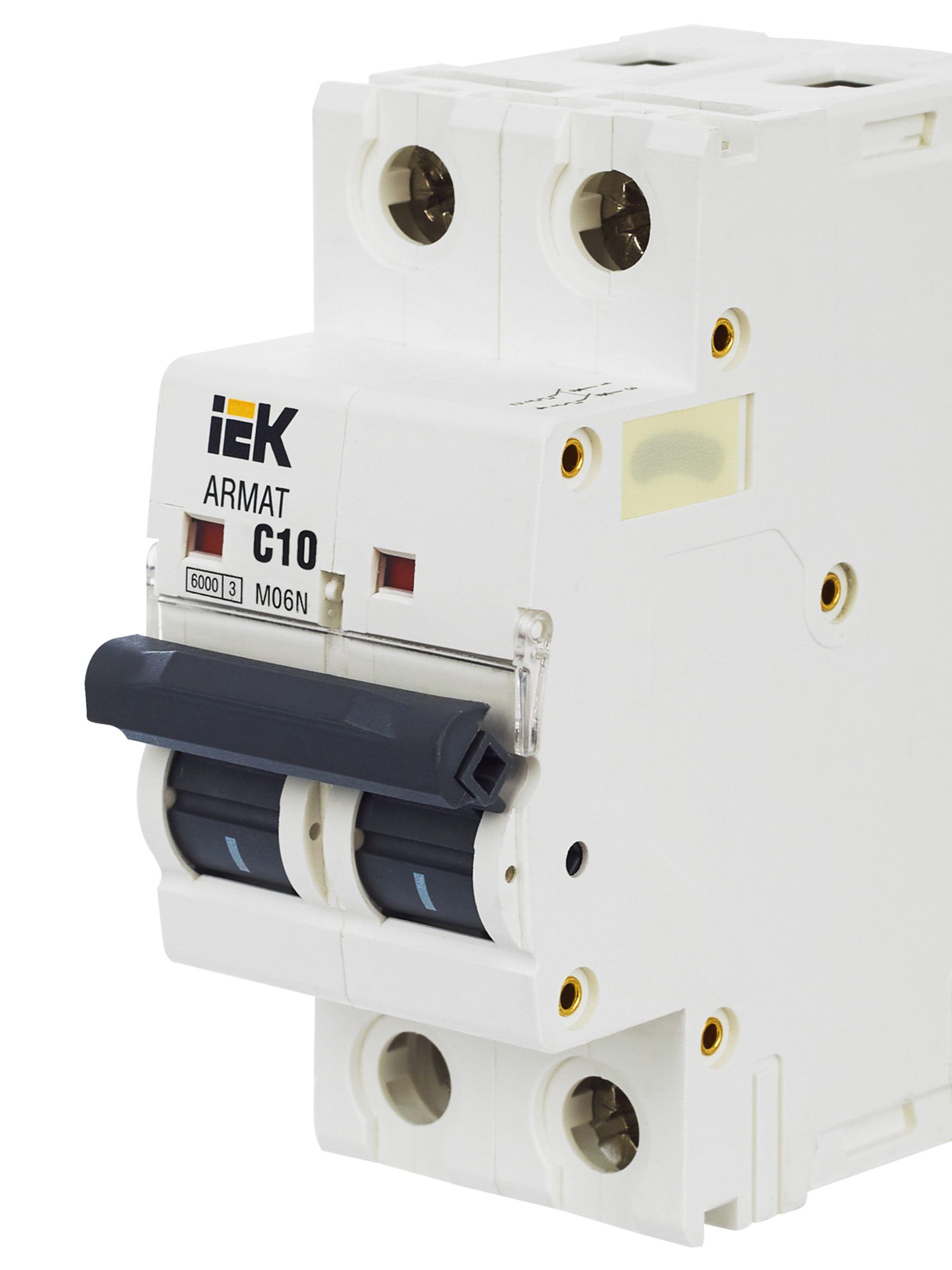 ARMAT Автоматический выключатель M06N 2P C 10А IEK - Фото 9