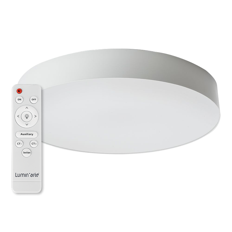 Светодиодный светильник LUMIN'ARTE CLL59 MACARON 80W 3000-6500K CCT, 480x65мм, IP20 с ПДУ белый матовый CLL59