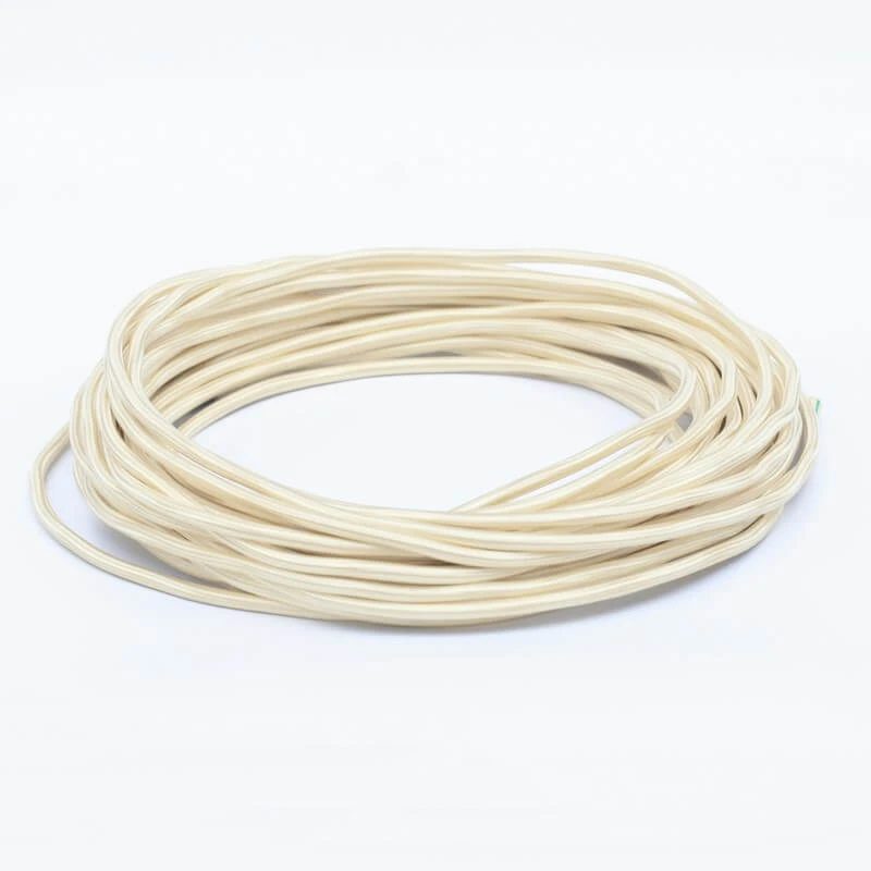 Провод круглый ПВХ 2х0,75, цвет - слоновая кость, (бухта 25м) ТМ "МЕЗОНИНЪ" GE70160-02 GE70160-02