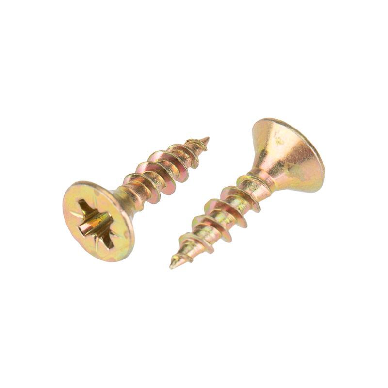 Саморез универсальный 4х16 мм, желтый цинк, упаковка поставщика (24000 шт/уп) KRANZ 1111-0416-1