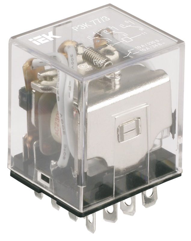 Реле РЭК77/3(LY3) 10А 220В AC IEK