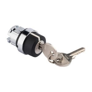 Исполнительный механизм переключателя ХB4 на 3 положения с замком, с фиксацией XB4BG3F