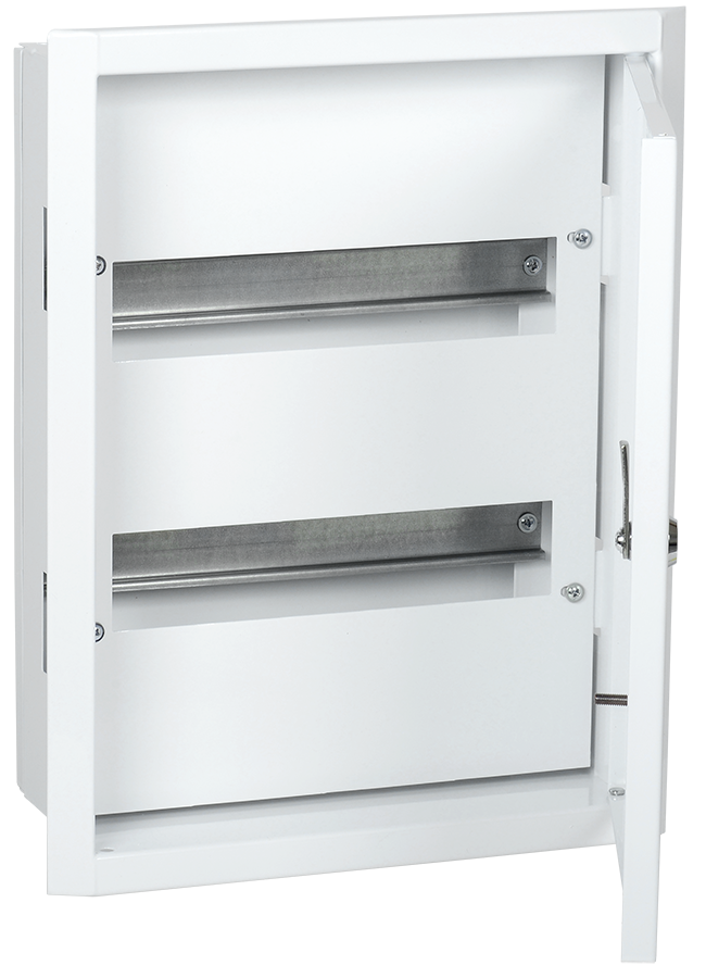 TITAN 3 Корпус металлический ЩРв-24 (395х310х120мм) IP31 белый IEK MKM14-V-24-31-TW