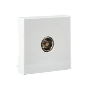 Розетка ТВ, 2 модуля EKF E2MA00-027-10