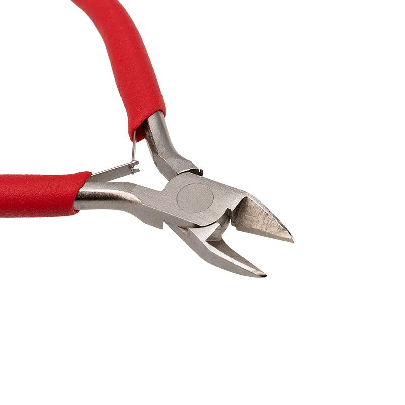 Кусачки для точных работ 115мм никелированные, авторазжим, обливные рукоятки REXANT - Фото 2