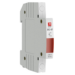 Лампа сигнальная ЛС-47 (красная) EKF PROxima mdla-47-r-pro