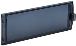 TEKFOR Дверца для корпуса пластикового КМПн-18 IP65 черная прозрачная IEK TF-KP72D-DV-18-K02