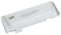 TITAN 5 Элемент фальш-панели торцевой серый IEK YIS50-TFP-K03