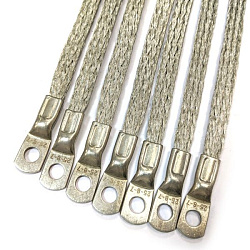 Проводник заземляющий П-1000 S=16мм (с двумя након.) ЗЭТАРУС zeta11288