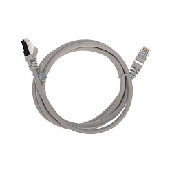 Патч-корд F/UTP, CAT 6, RJ45-RJ45, 26AWG, LSZH, серый, 1,5м REXANT 02-0210-105