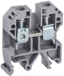 Клемма винтовая КВИ-6мм2 серая IEK YZN30-006-K03