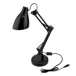 Светильник настольный REXANT Рубикон на металлической стойке с основанием, с цоколем Е27, 60 Вт, цвет антрацит 603-1010