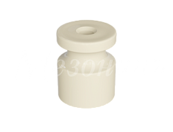 Изолятор пластиковый для наружного монтажа витой электропроводки, D20х24мм, цвет - слоновая  кость, 1 GE30025-02-R10