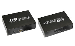 Конвертер HDMI на SCART, металл REXANT 17-6935