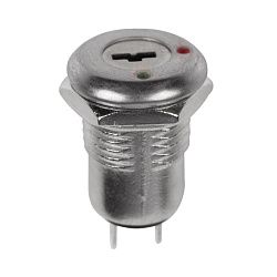 Выключатель ключ Ø12 250V 0.5А (2с) ON-OFF (K12-01)  REXANT 36-4470