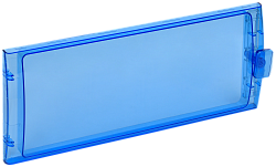 TEKFOR Дверца для корпуса пластикового КМПн-18 IP65 синяя прозрачная IEK TF-KP72D-DV-18-K07