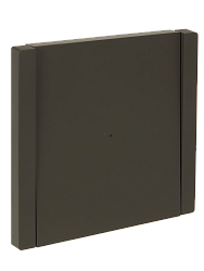 FORTE&PIANO Выключатель 1-клавишный с индикацией 10А FP302 серый IEK FP-V10-1-10-1-K03