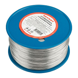 Проволока упаковочная в ПВХ REXANT, прозрачная, бухта 250 м 09-0103