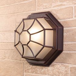 Светильник уличный настенный Telarana L капучино GL 1024D Elektrostandard a043660