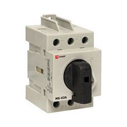 Рубильник модульный MS-63A 3P на DIN-рейку EKF ms-63d