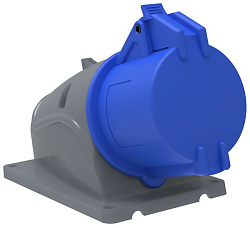 MAGNUM Розетка стационарная ССИ-123 32А-6ч/200-250В 2P+PE IP44 IEK PSN11-032-3