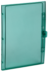 TEKFOR Дверца для корпуса пластикового КМПн-36 IP65 зеленая прозрачная IEK TF-KP72D-DV-36-K06