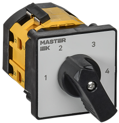 Переключатель кулачковый стандартная рукоятка 10А схема 83 IEK MI-CS10-010-083