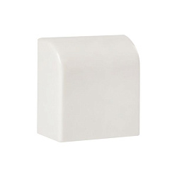 Заглушка (25х16) (4 шт) белая EKF-Plast ecw-25-16x4