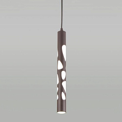 Светильник светодиодный подвесной DLR037 12W 4200K кофейный Elektrostandard Eurosvet a044558