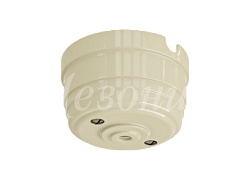 Корпус розетки потолочной фарфоровый, D70x40, цвет - слоновая кость GE70811-02