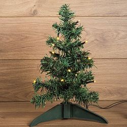 Елочка высота 30см, питание от USB, зеленая 533-325