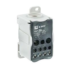 Блок КБР на DIN-рейку и монтажную панель 250A EKF plc-kbr250
