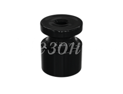 Изолятор пластиковый для наружного монтажа витой электропроводки, D20х24мм, цвет - черный GE30025-05-R10