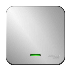 Выключатель 1-кл. ОП Blanca 10А IP20 (сх. 1) 250В с подсветкой алюм. SE BLNVA101103 1210528