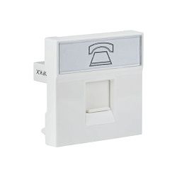 Розетка RJ11, 2 модуля EKF E2MT01-134-10