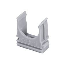 Крепеж-клипса Ø 20 цвета: серый (100шт/уп) DEKRON GX4002