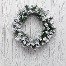 Заснеженный еловый венок NEON-NIGHT Ø 45 см, ПВХ 307-147