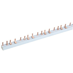 Шина соединительная типа PIN (штырь) 4Р 63А 1м REXANT 11-2247