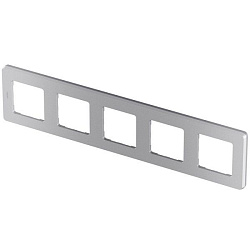 INSPIRIA Рамка 5-местная алюминий 673972