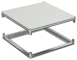 FORMAT Крыша и основание (под фланец) 800х800мм IEK FO-00-KOF-080-080