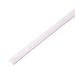 Трубка термоусаживаемая ТУТ нг 8,0/4,0мм, белая, упаковка 50 шт. по 1м REXANT 20-8001