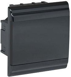 PRIME Корпус пластиковый ЩРВ-П-6 модулей встраиваемый черный IP41 IEK MKP13-V-01-06-41-K02